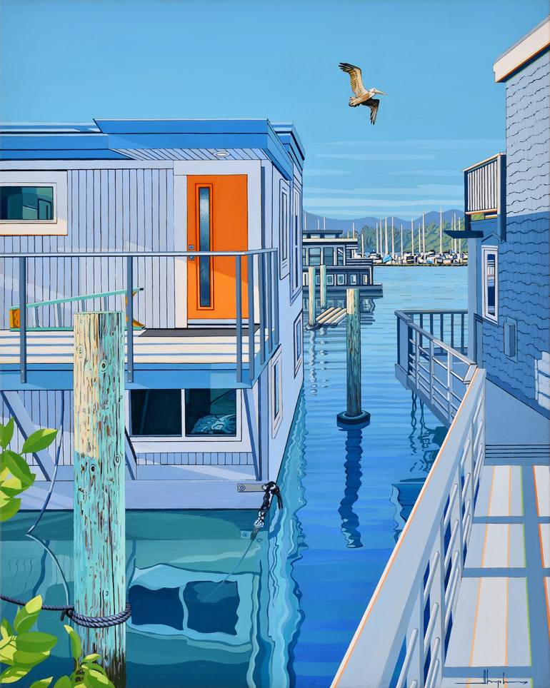 Print of Contemporary Landscape Paintings by Alex Nizovsky