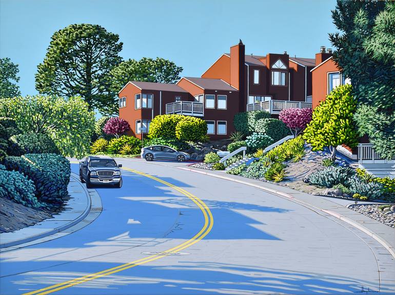 Print of Contemporary Landscape Paintings by Alex Nizovsky
