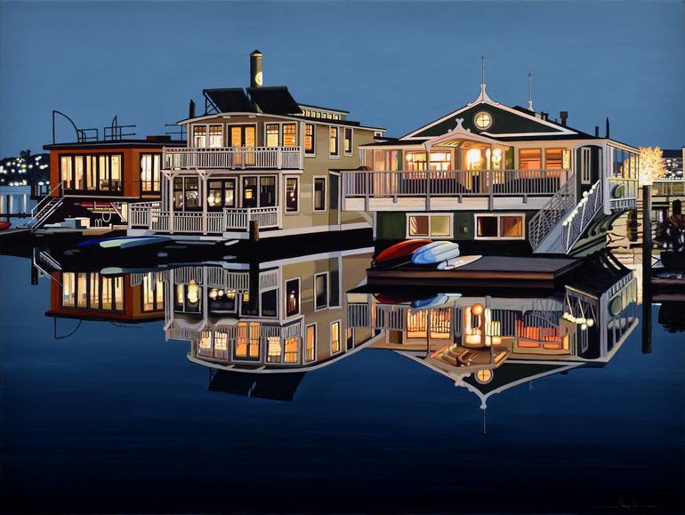 Print of Contemporary Landscape Paintings by Alex Nizovsky