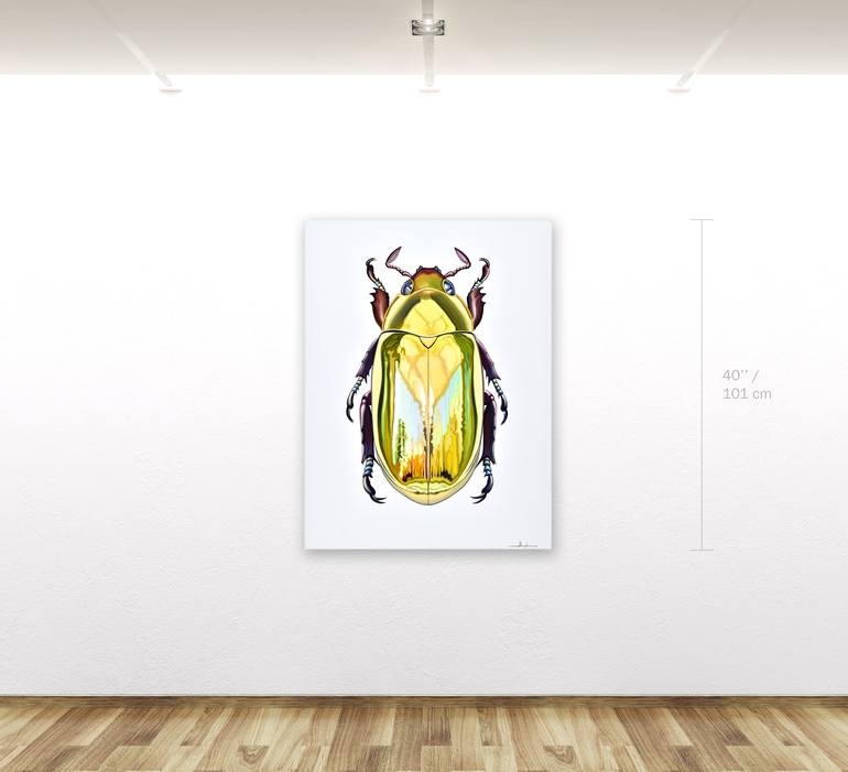 Original Contemporary Animal Painting by Alex Nizovsky