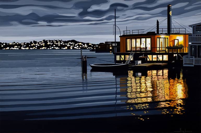 Print of Contemporary Landscape Paintings by Alex Nizovsky