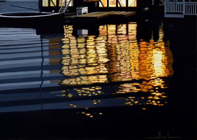 Original Contemporary Landscape Painting by Alex Nizovsky