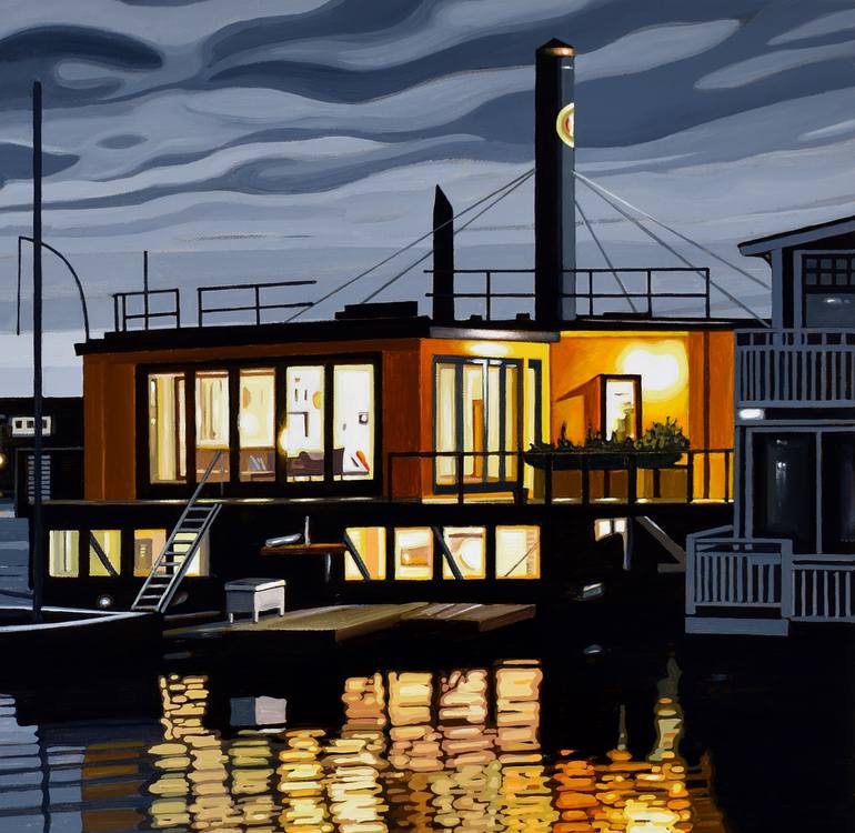 Original Contemporary Landscape Painting by Alex Nizovsky