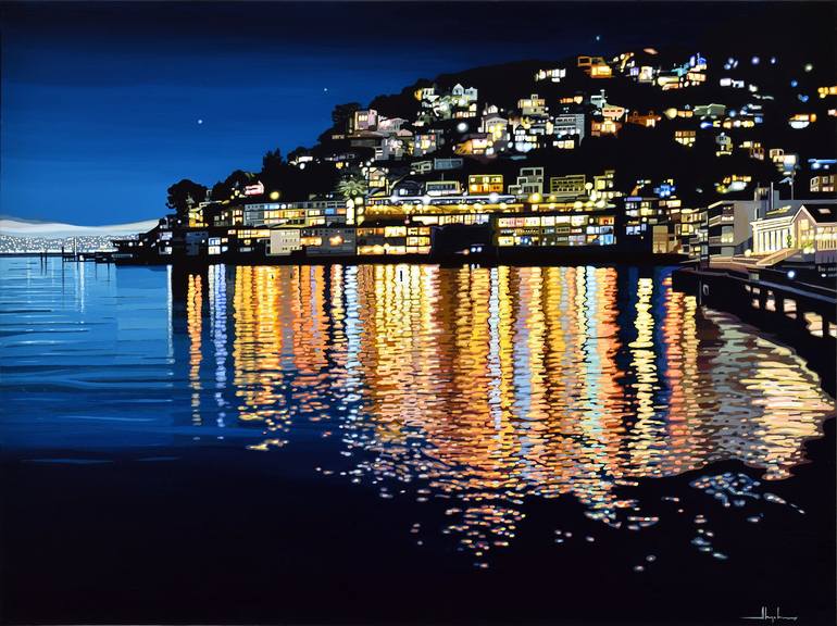 Print of Contemporary Landscape Paintings by Alex Nizovsky