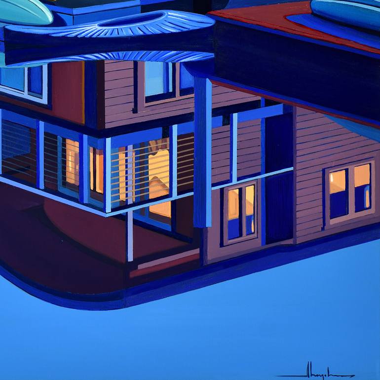 Original Contemporary Landscape Painting by Alex Nizovsky