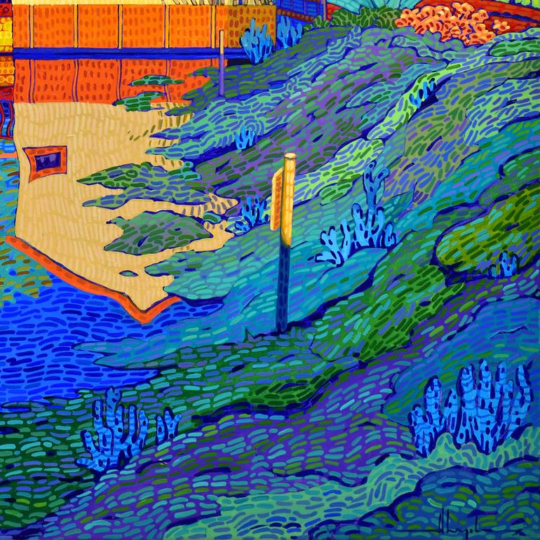 Original Contemporary Landscape Painting by Alex Nizovsky