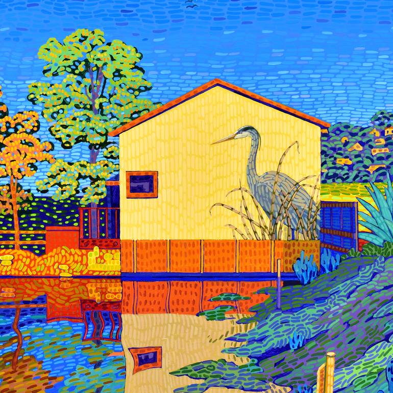 Original Contemporary Landscape Painting by Alex Nizovsky