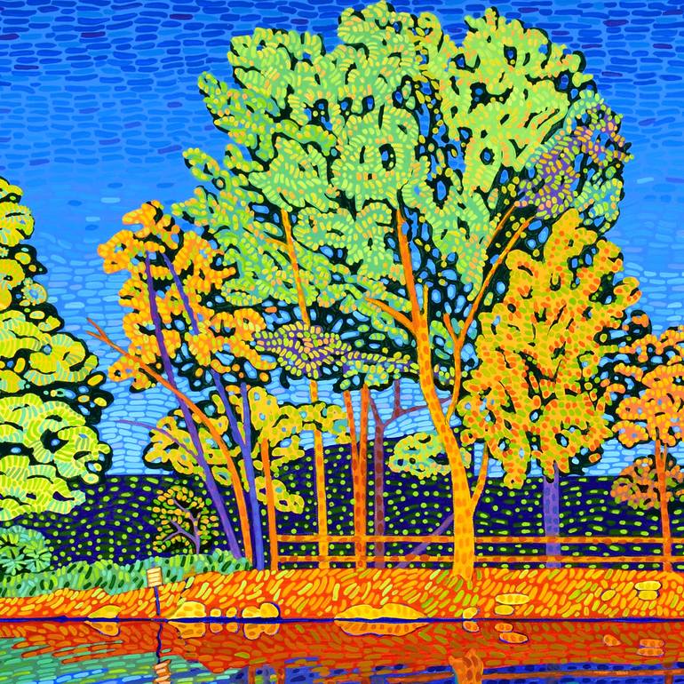 Original Contemporary Landscape Painting by Alex Nizovsky