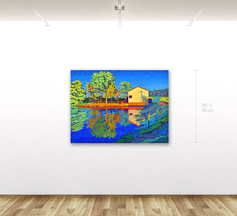 Original Contemporary Landscape Painting by Alex Nizovsky