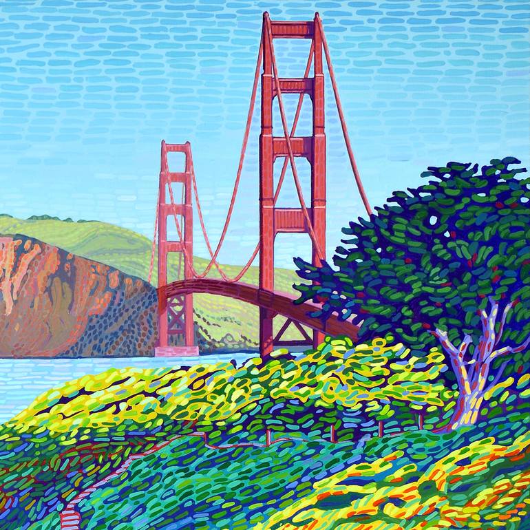 Original Contemporary Landscape Painting by Alex Nizovsky