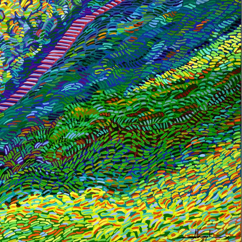 Original Contemporary Landscape Painting by Alex Nizovsky