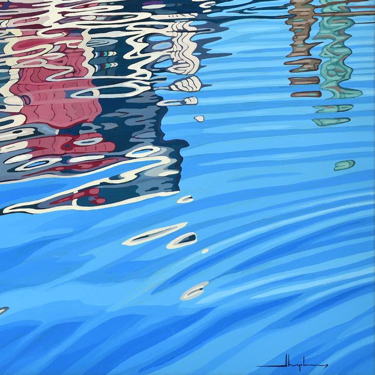 Original Contemporary Landscape Painting by Alex Nizovsky