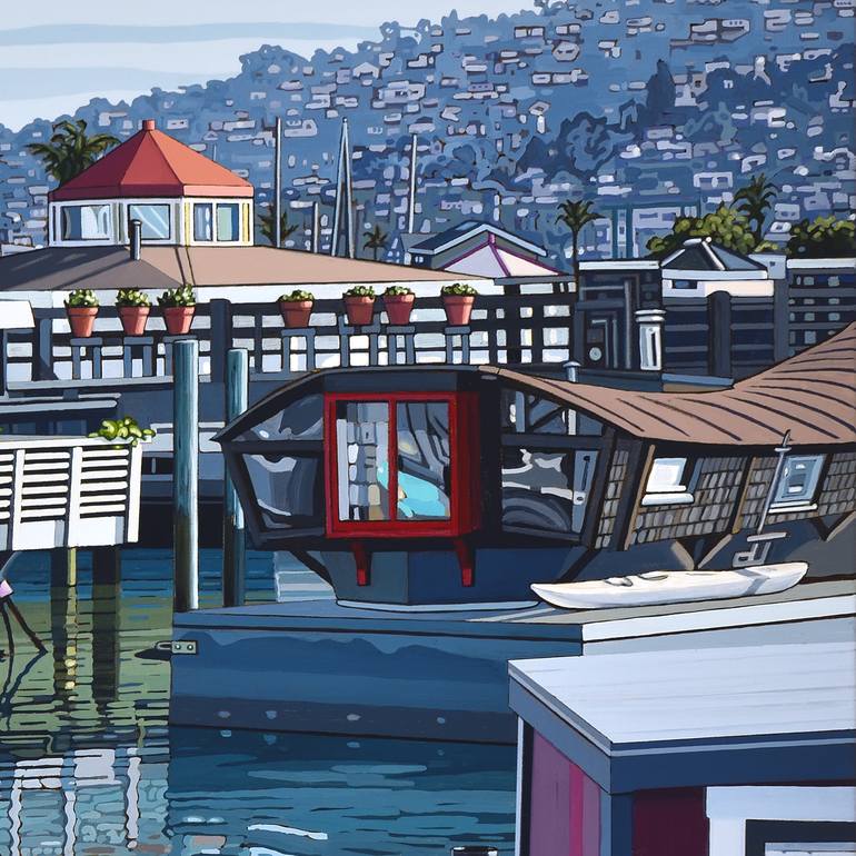 Original Contemporary Landscape Painting by Alex Nizovsky