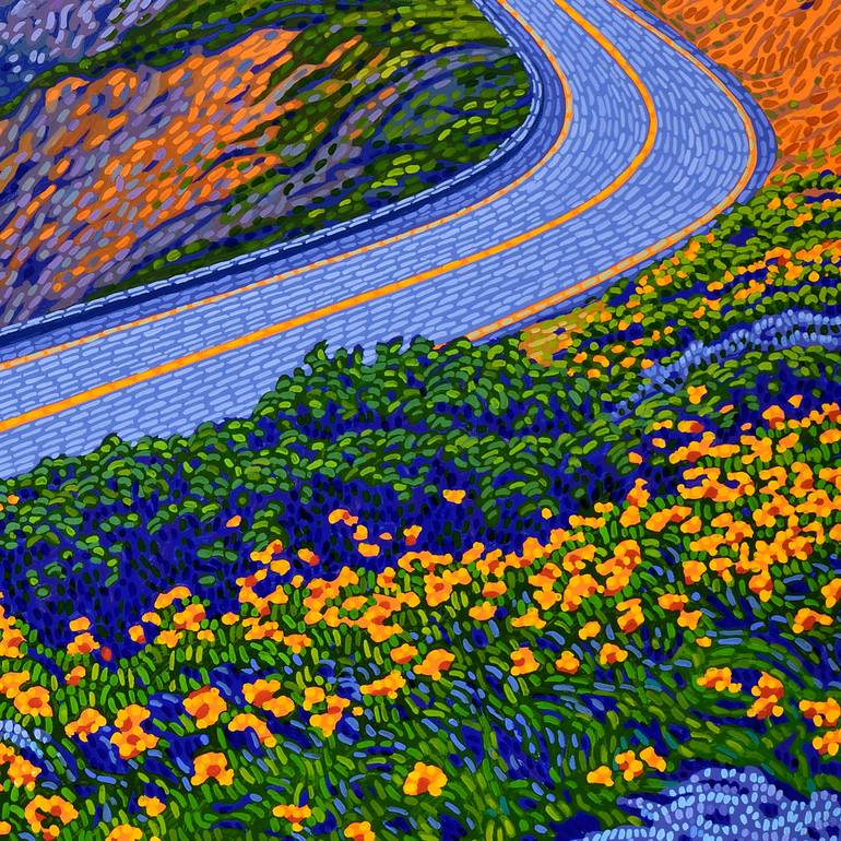 Original Contemporary Landscape Painting by Alex Nizovsky