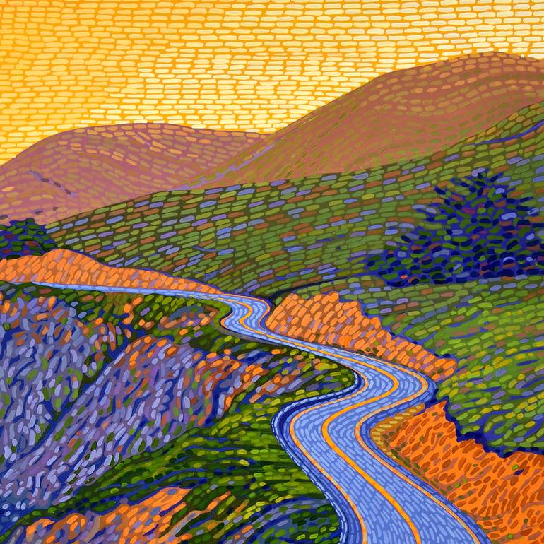 Original Contemporary Landscape Painting by Alex Nizovsky