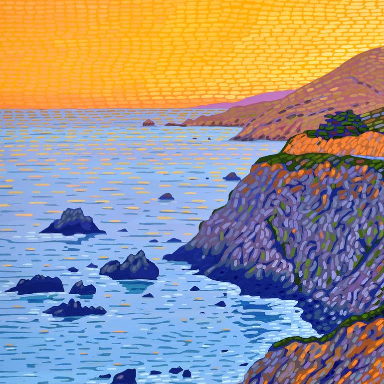 Original Contemporary Landscape Painting by Alex Nizovsky