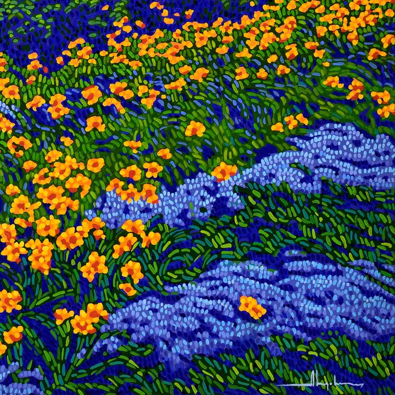 Original Contemporary Landscape Painting by Alex Nizovsky