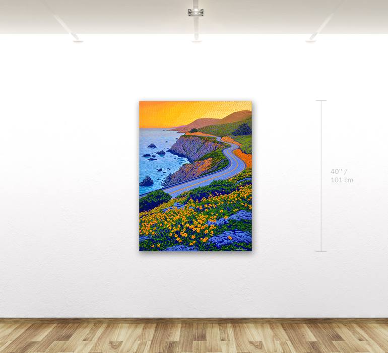Original Contemporary Landscape Painting by Alex Nizovsky