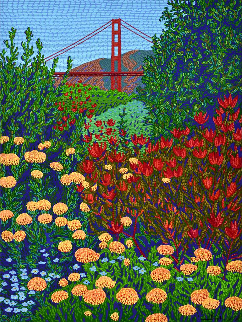 Pacific Coast Highway Painting by Alex Nizovsky | Saatchi Art