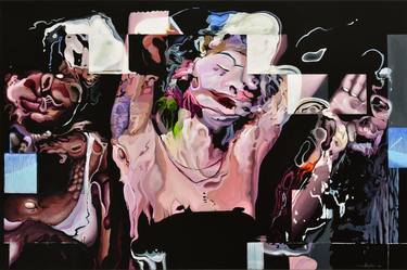 Original Abstract Portrait Paintings by Alex Nizovsky