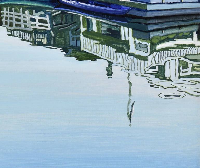 Original Figurative Landscape Painting by Alex Nizovsky