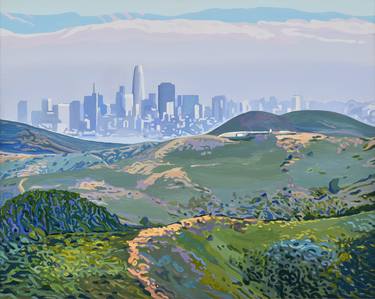 View of San Francisco from Mount Tamalpais thumb