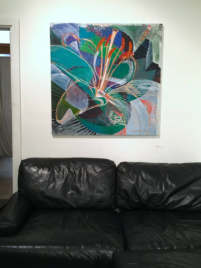 Original Abstract Painting by Jeff Gallea