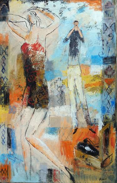 Original Expressionism Love Paintings by Gia Revazi