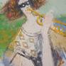 "Masquerade" is an original painting by Georgian artist - Gia Revazi. Size 100 x 80 cm.
This painting inspired by carnival and nice movements in a beautiful dance.
Thank you for your interest in my artwork.