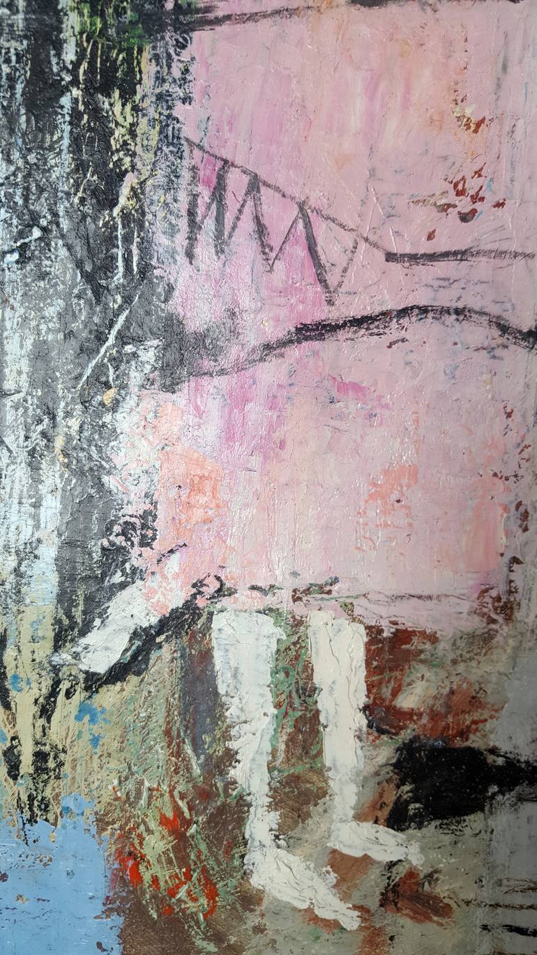 Original Expressionism Love Painting by Gia Revazi