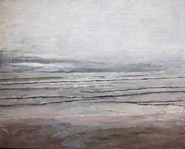 Original Abstract Expressionism Seascape Paintings by Emilie Riggs
