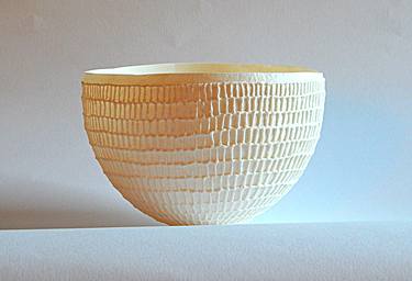 ceramic lace bowl