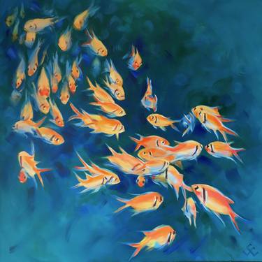 Original Impressionism Animal Paintings by Susan Clare