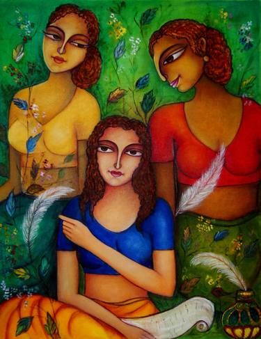 Original Abstract Paintings by Madhuri Gayawal