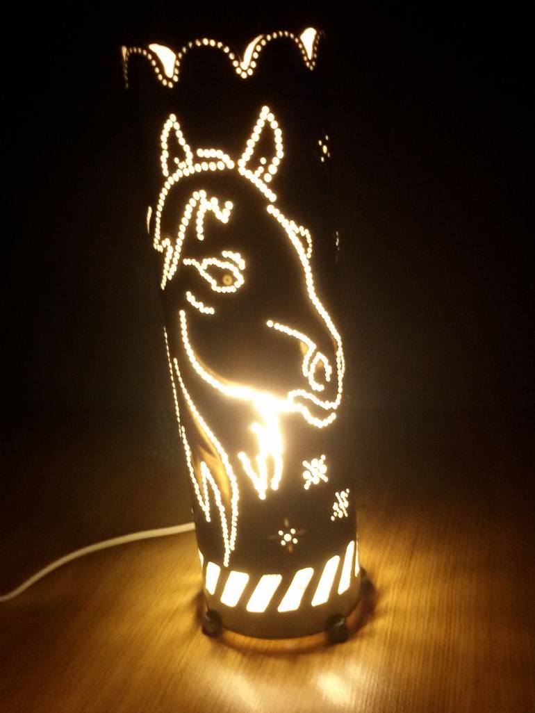 Horse lamp - Print