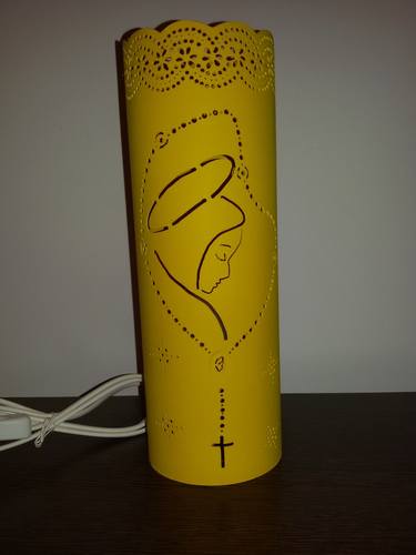 Lamp religious Sfanta Maria - handmade thumb