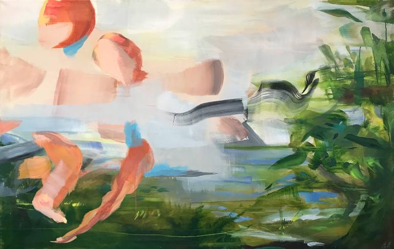 Print of Abstract Expressionism Abstract Paintings by Maria-Josephin Hagewald