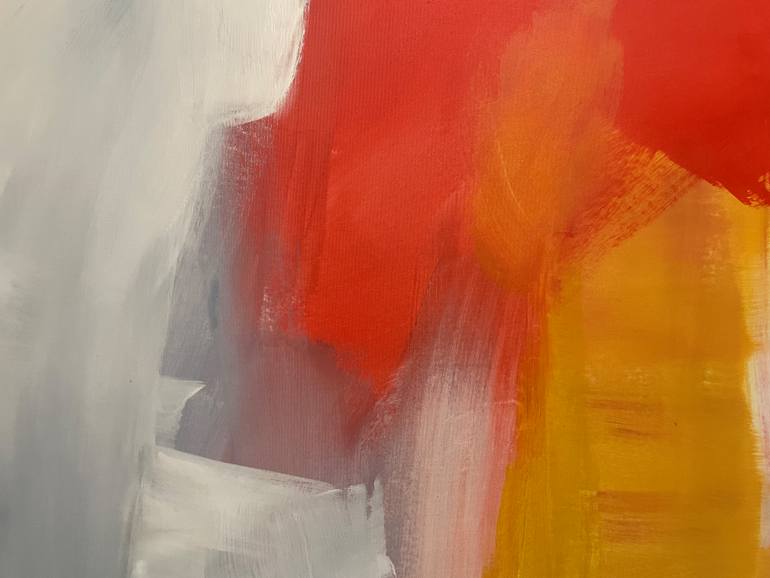 Original Abstract Expressionism Abstract Painting by Maria-Josephin Hagewald