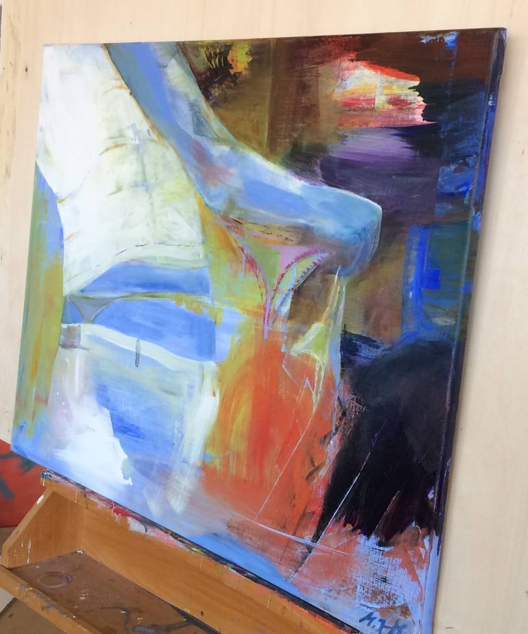 Original Expressionism Abstract Painting by Maria-Josephin Hagewald