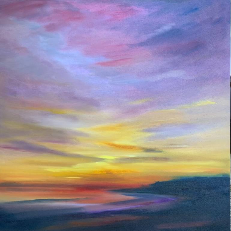 Pastel Sky Painting by Richard Reiner | Saatchi Art