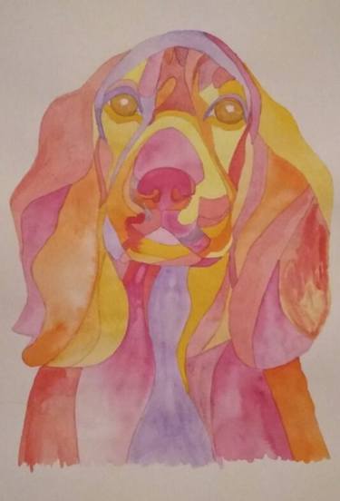 Original Dogs Paintings by MeMe Vizzotto