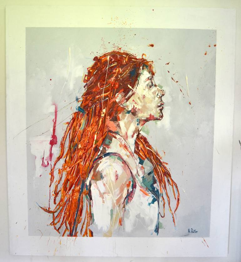 Original Other People Painting by Hatty Butler