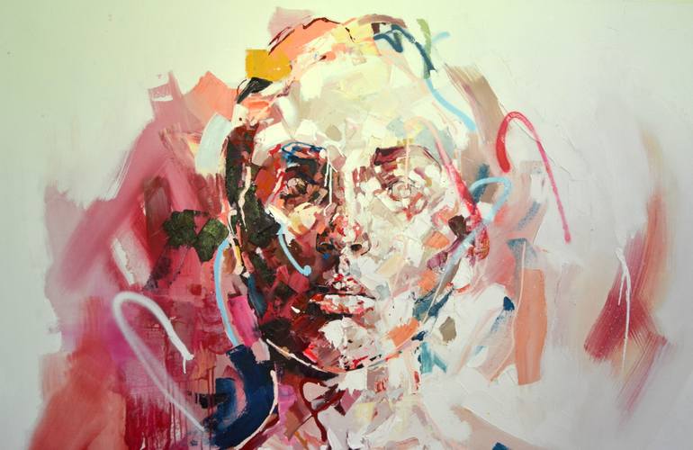 Original Figurative People Painting by Hatty Butler