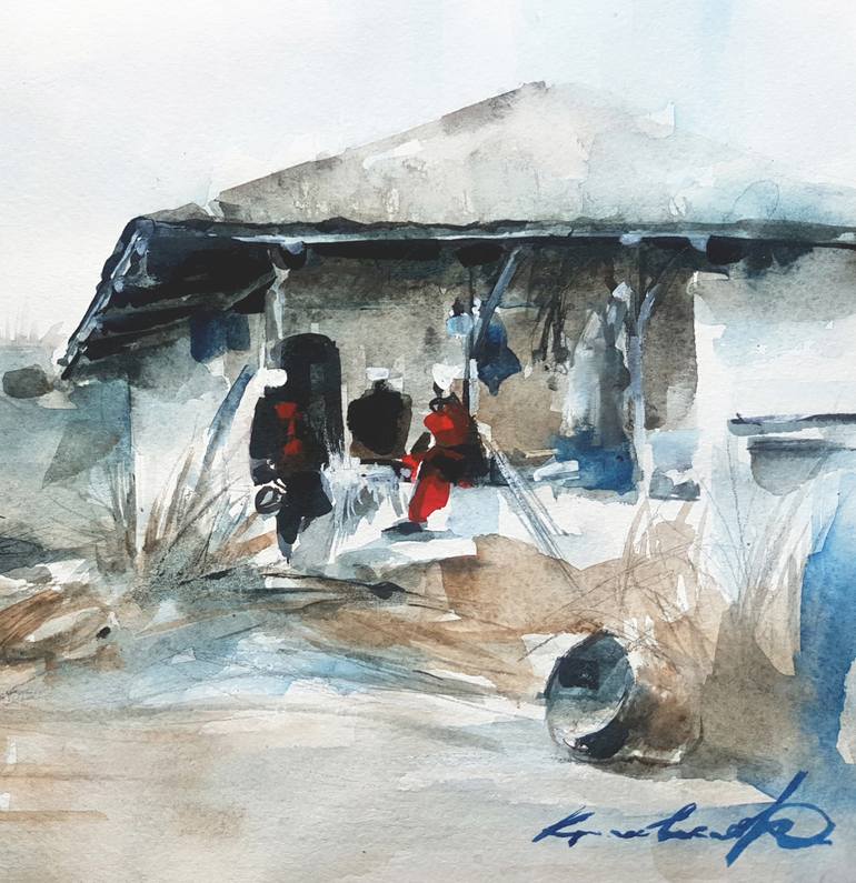 Original Documentary Other Painting by Yulia Krasovska