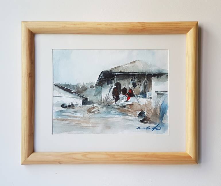 Original Documentary Other Painting by Yulia Krasovska