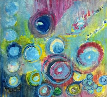 Original Abstract Paintings by Lou Ann Branz