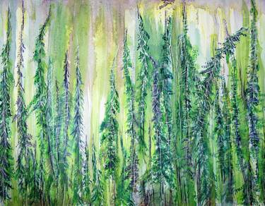 Print of Nature Paintings by Lou Ann Branz