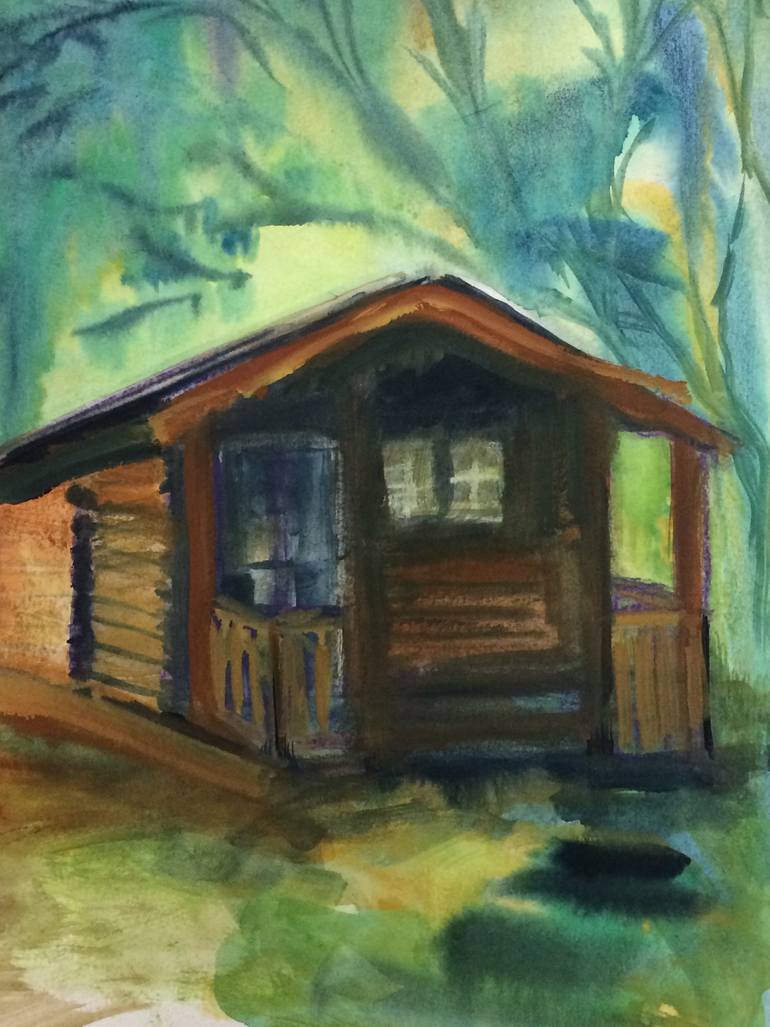 Original Impressionism Other Painting by Lou Ann Branz