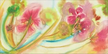 Original Expressionism Botanic Paintings by Lou Ann Branz