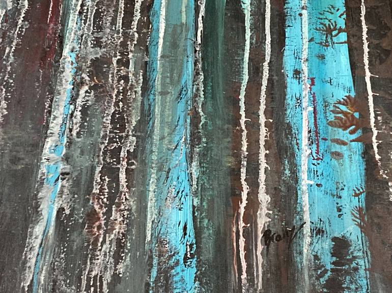 Original Expressionism Abstract Painting by Lou Ann Branz